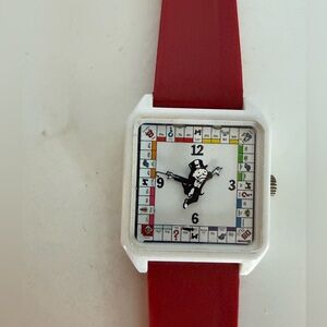1986 MONOPOLY "Rich Uncle Pennybags" Molded Hands ULTRA RARE  Watch